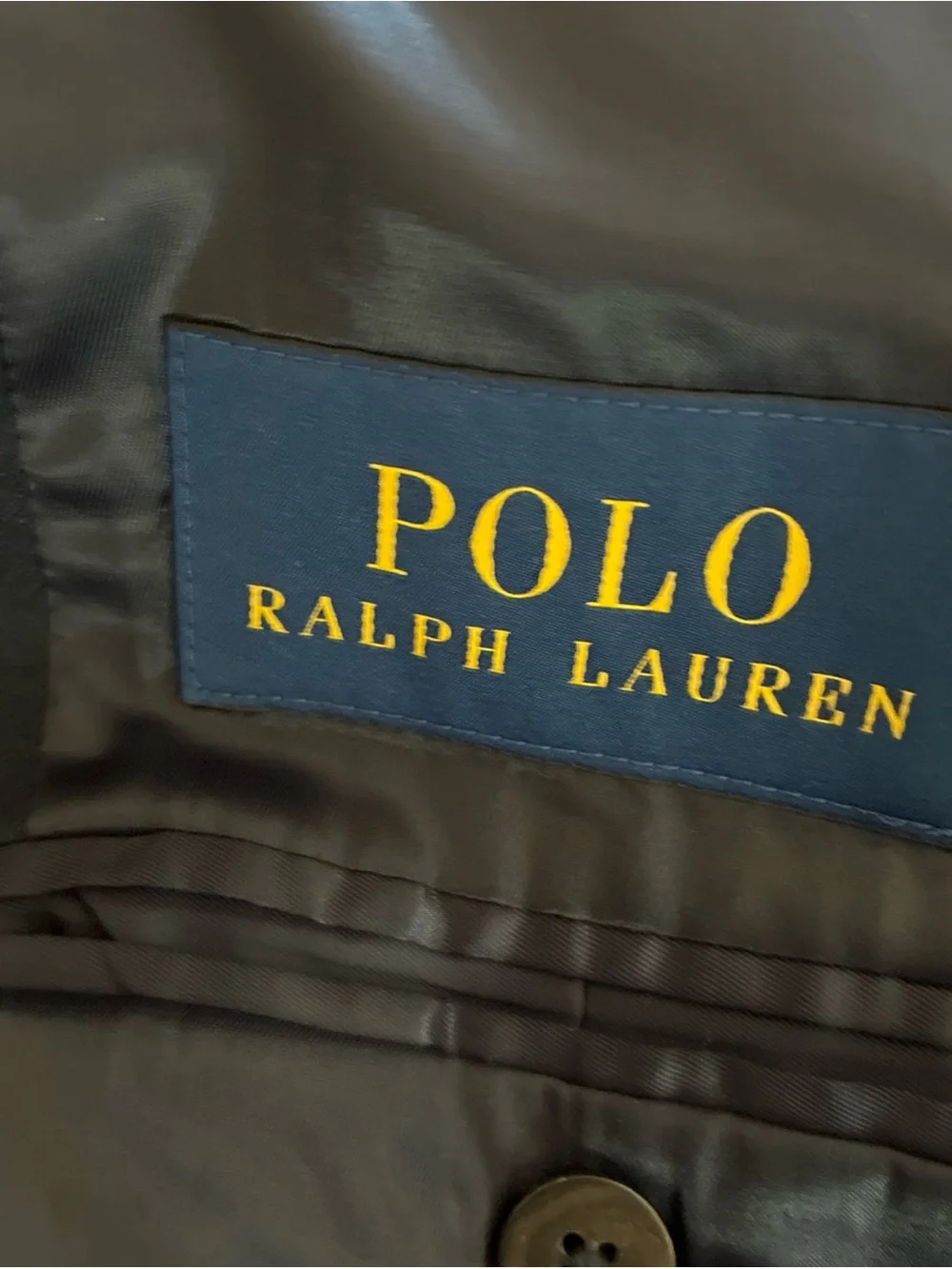 Polo Ralph Lauren Gabardine Blazer Modern Fit 48R Wool-blend